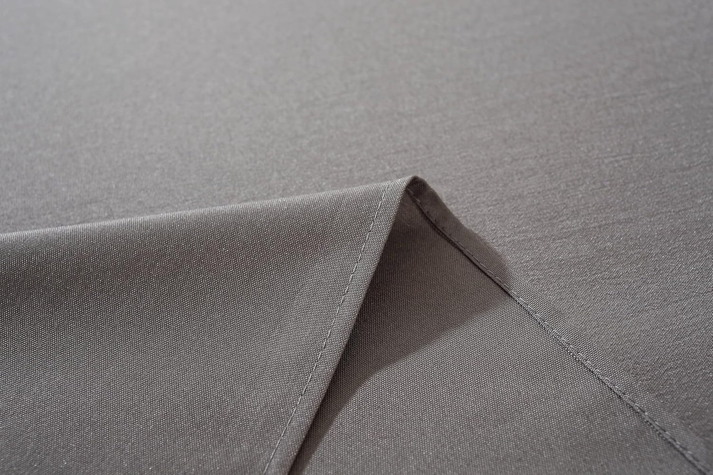 Craft And Party Square Tablecloth, 70 x 70 Inch Charcoal Tablecloth, Polyester Fabric Washable Table Cloth for Home, Party, Wedding or Restaurant Use.