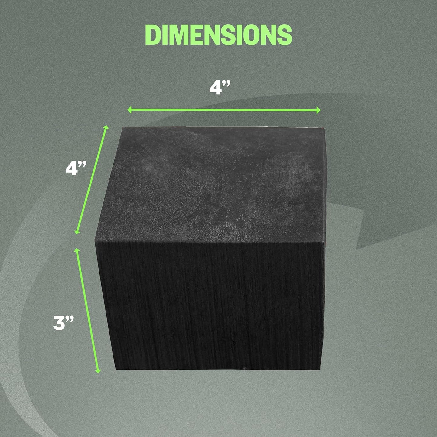 XCEL Floral Foam Blocks - Reusable, Weather Resistant Foam - Perfect for Fresh & Artificial Flower Arrangements, Crafts, Planter Boxes, Home Decor & More - 8-Pk, Black (4” x 4” x 3”)