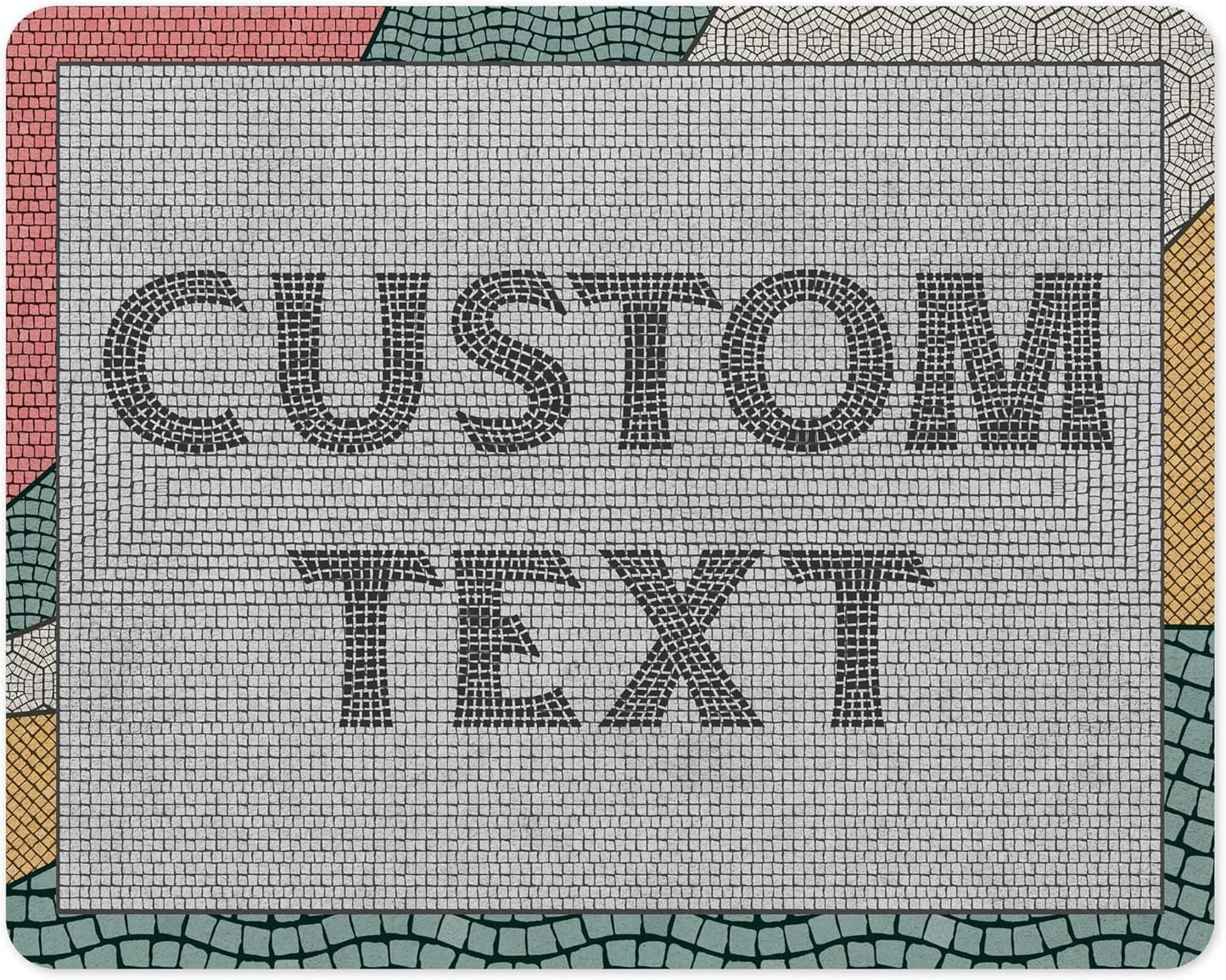 Custom Sign, Custom Street Sign, 11 Font Colors, 13 Font Styles, 4 Hole Options, 22 Sizes, 24x30 Inches, Rust Free DiBound, Fade Resistant, Made in USA by My Sign Center (Fauxsaic 2)