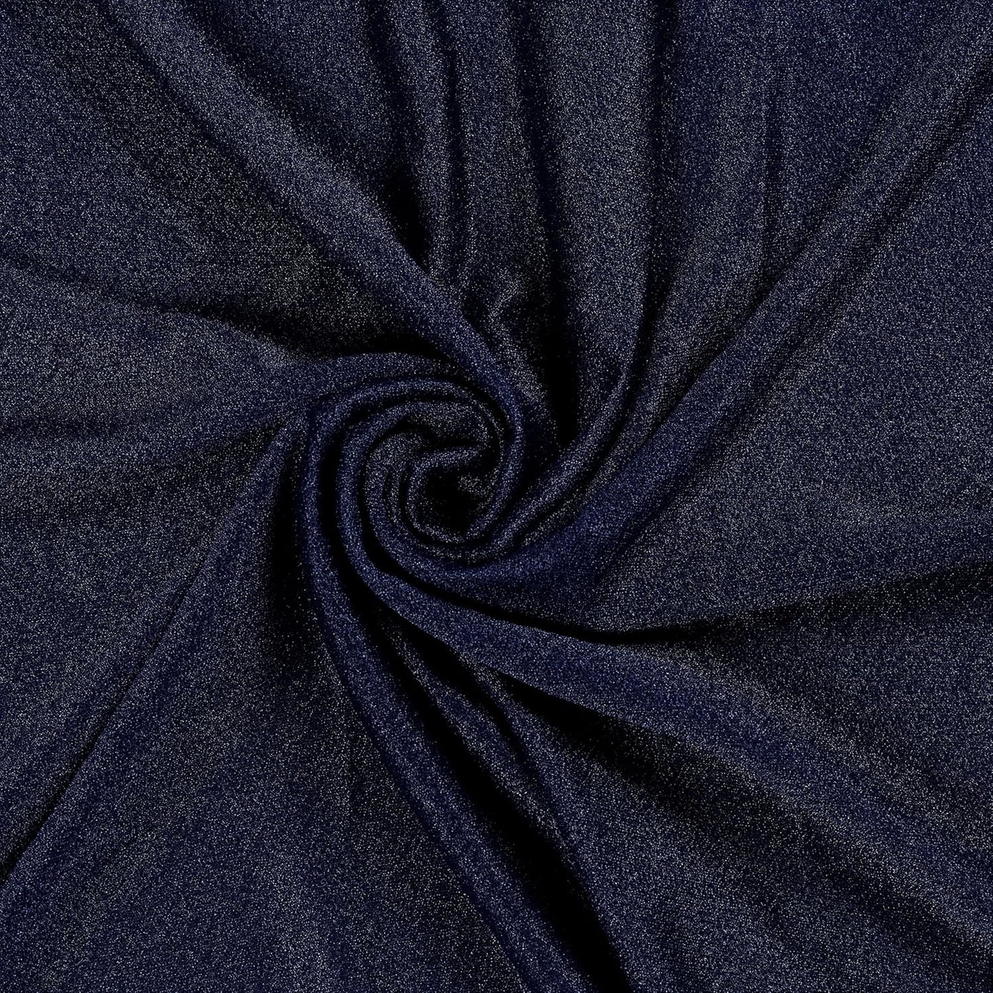 VDS Pack of 1 Panel (30 Inch X 30 Feet) Wedding Arch Draping Fabric Sheer Chiffon Fabric Drapery for Wedding Ceremony Reception Swag Backdrop Canopy Chuppah ARBO Altars Decoration (Navy Blue)
