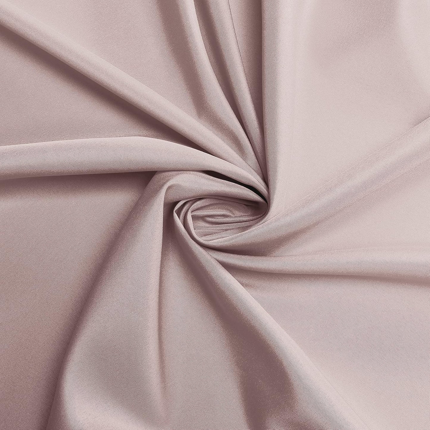 sancua Round Tablecloth - 108 Inch - Water Resistant Spill Proof Washable Polyester Table Cloth Decorative Fabric Table Cover for Dining Tables, Buffet Parties and Camping, Blush