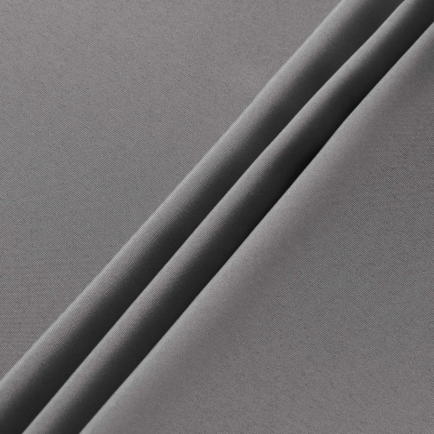 sancua Round Tablecloth - 108 Inch - Water Resistant Spill Proof Washable Polyester Table Cloth Decorative Fabric Table Cover for Dining Tables, Buffet Parties and Camping, Light Grey